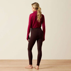 Ariat Women's Venture Thermal 2.0 Full Seat Tight in Chocolate Plum