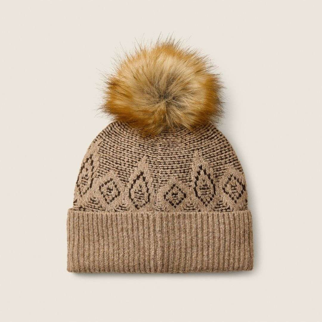 Ariat Women's Willow Beanie in Earth Heather