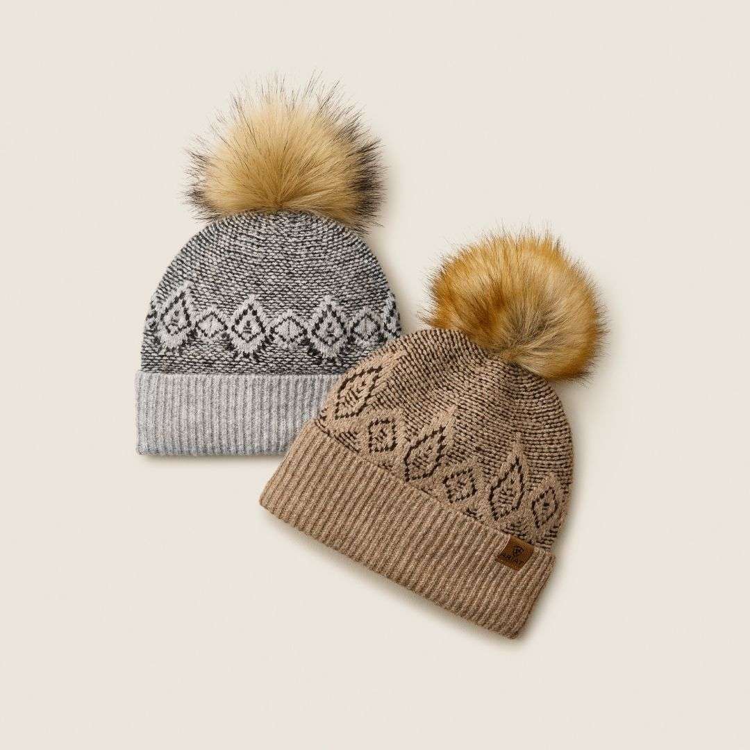 Ariat Women's Willow Beanie in Earth Heather