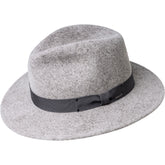 Bailey Curtis Fedora Hat in Speckled Egg
