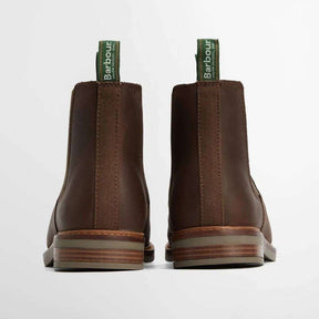Barbour Men's Farsley Chelsea Boots in Chocolate