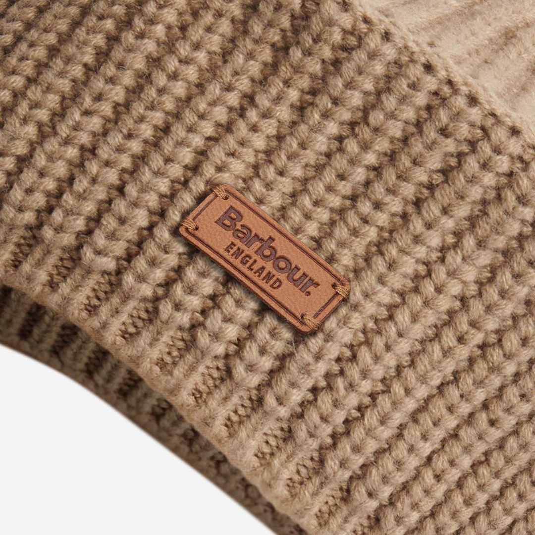 Barbour Beldon Beret Hat in Honey