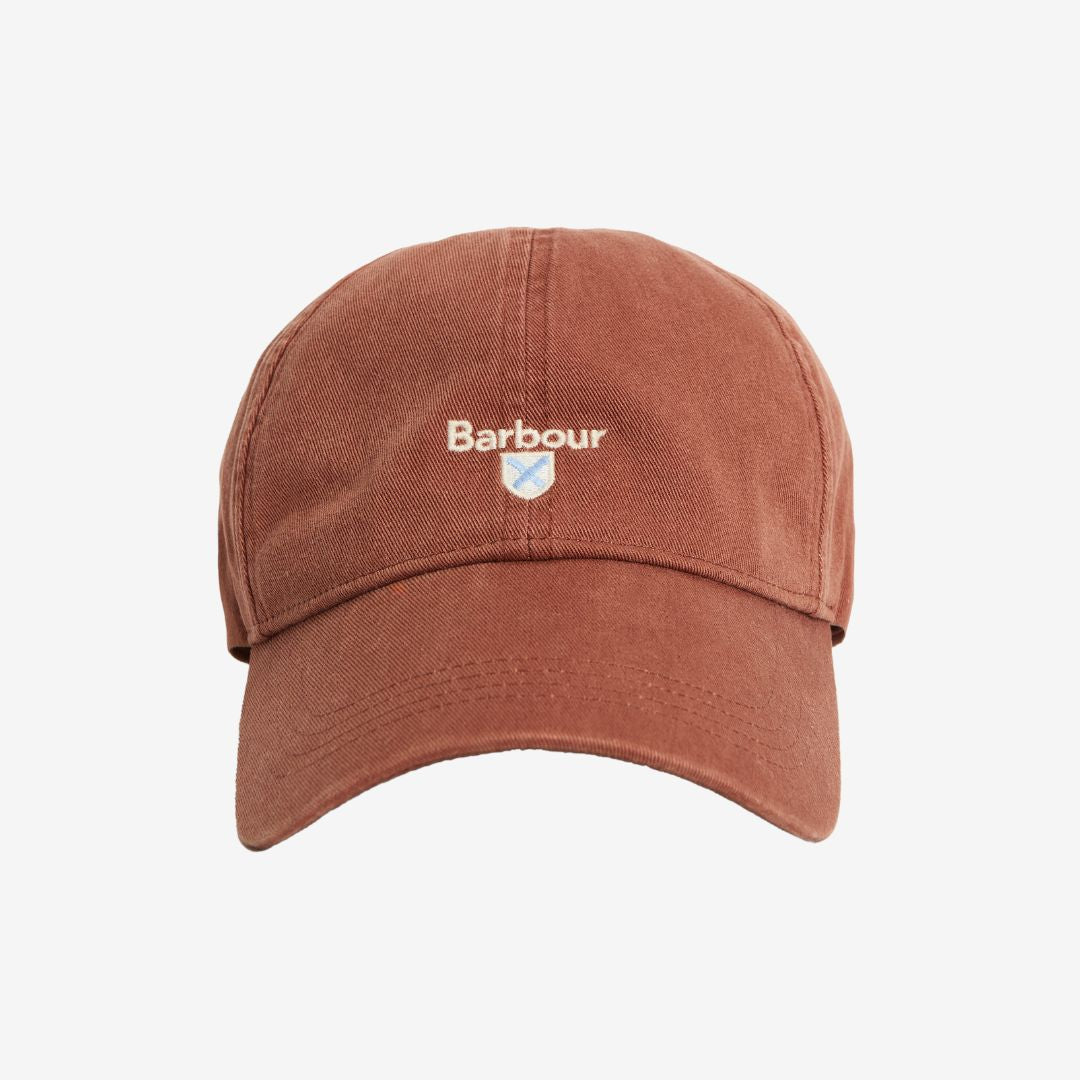 Barbour Cascade Sports Cap in Dark Rust