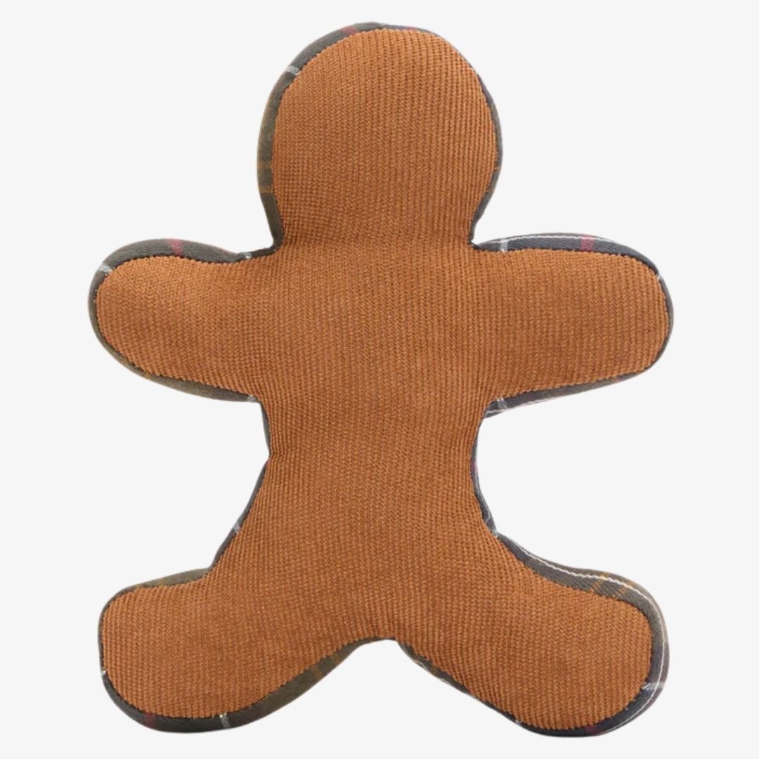 Barbour Christmas Gingerbread Dog Toy