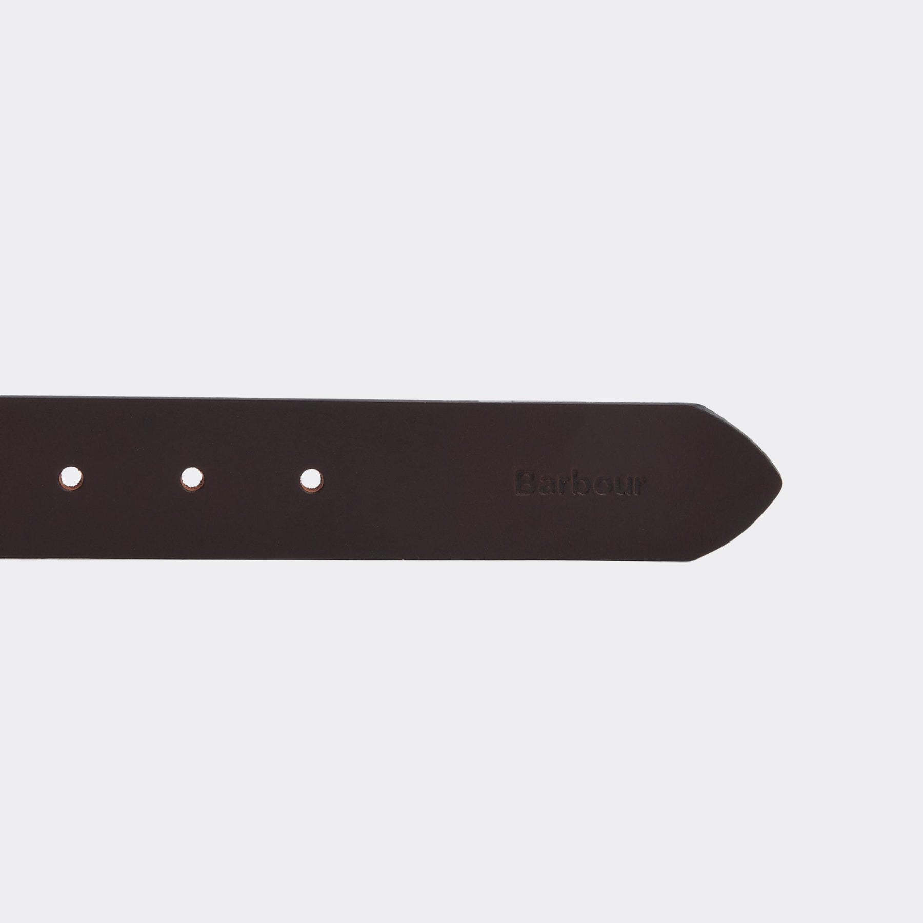 Barbour Esk Leather Belt in Brown
