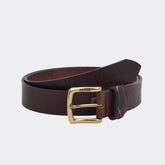 Barbour Esk Leather Belt in Brown