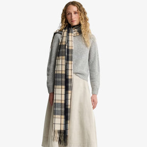 Barbour Hailes Tartan Scarf in Birchwood Dress