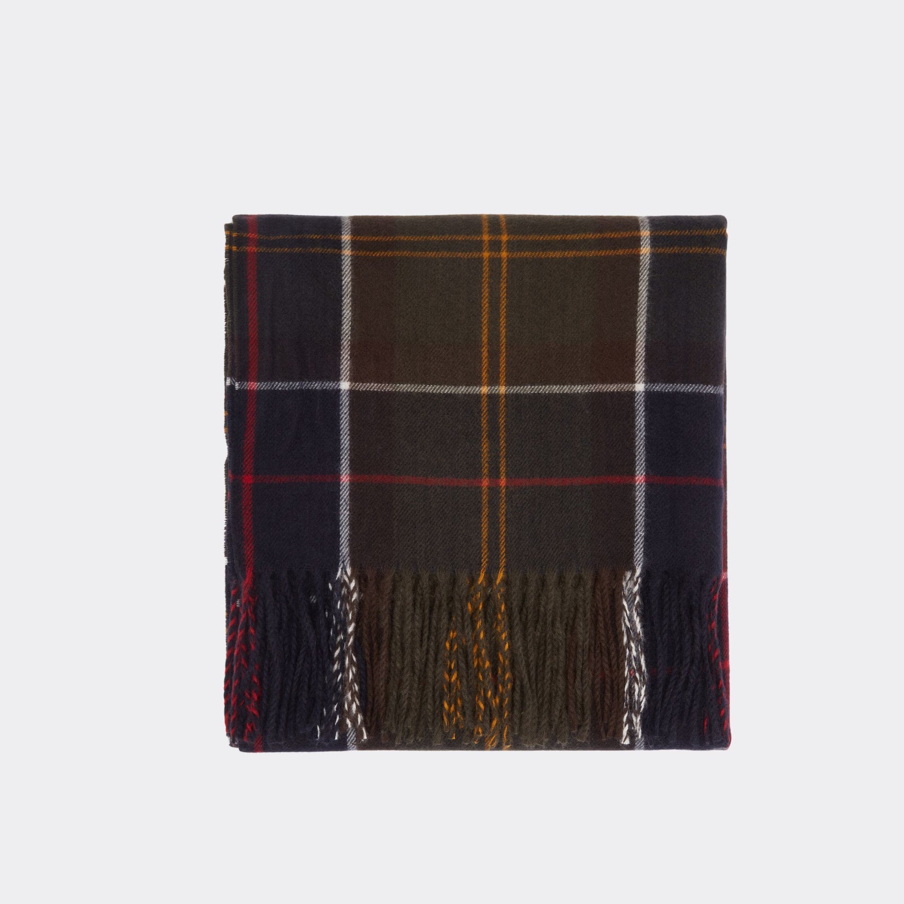 Barbour Hailes Tartan Scarf in Classic Tartan