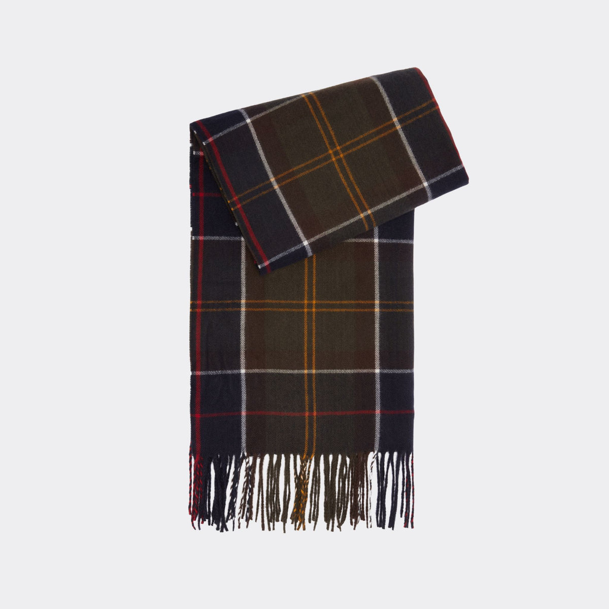 Barbour Hailes Tartan Scarf in Classic Tartan