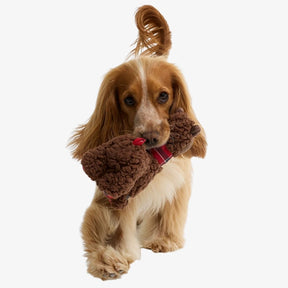 Barbour Llama Dog Toy in Brown