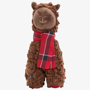 Barbour Llama Dog Toy in Brown