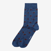 Barbour Mavin Pheasant Socks in Oceana Blue