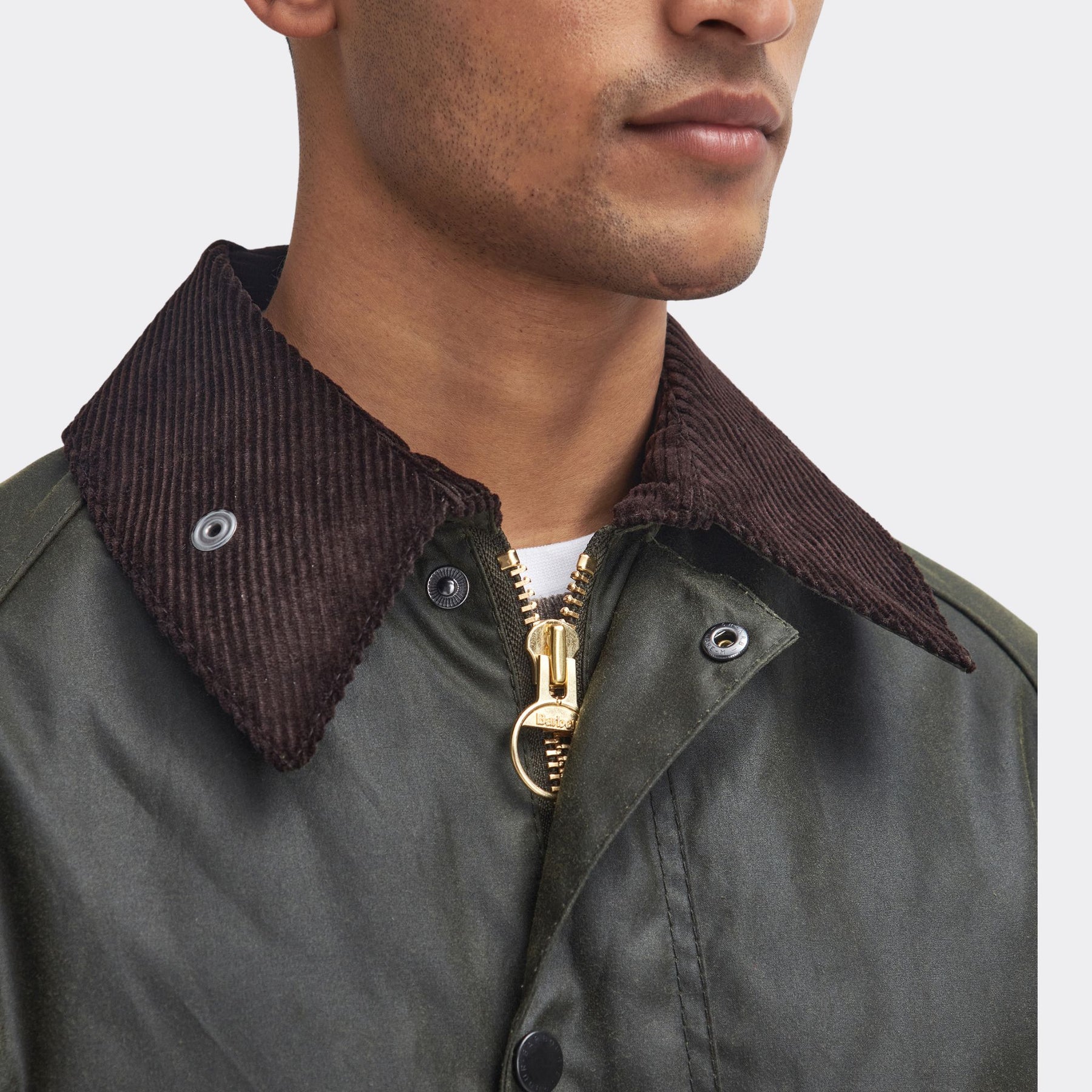 Barbour Men's Bedale Waxed Jacket in Archive Olive