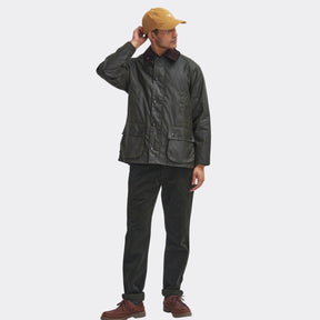 Barbour Men's Bedale Waxed Jacket in Archive Olive
