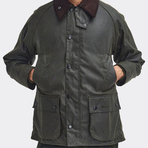 Barbour Men's Bedale Waxed Jacket in Archive Olive