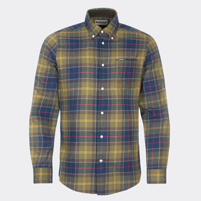 Barbour Men's Fortrose Tailored Long-Sleeved Shirt in Classic Tartan