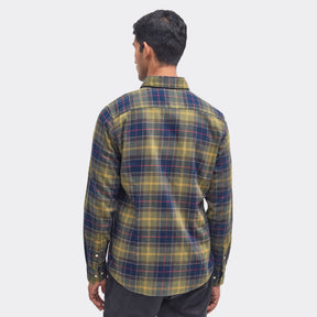 Barbour Men's Fortrose Tailored Long-Sleeved Shirt in Classic Tartan