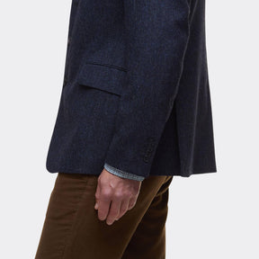 Barbour Men's Godfrey Moons Shetland Blazer in Navy