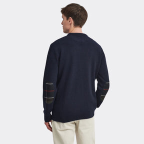 Barbour Men's Holden Crew Neck Jumper in Navy