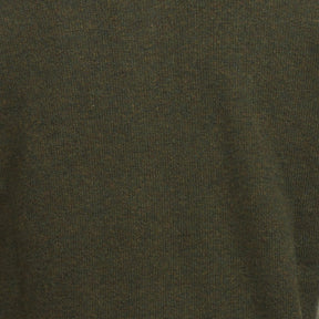 Barbour Men's Holden Half Zip Jumper in Olive