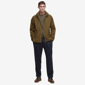 Barbour Men's Keld Showerproof Jacket in Light Sage