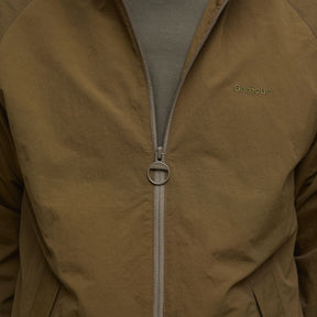 Barbour Men's Keld Showerproof Jacket in Light Sage