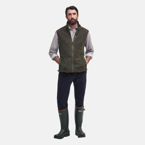 Barbour Men's Langdale Fleece Gilet in Olive