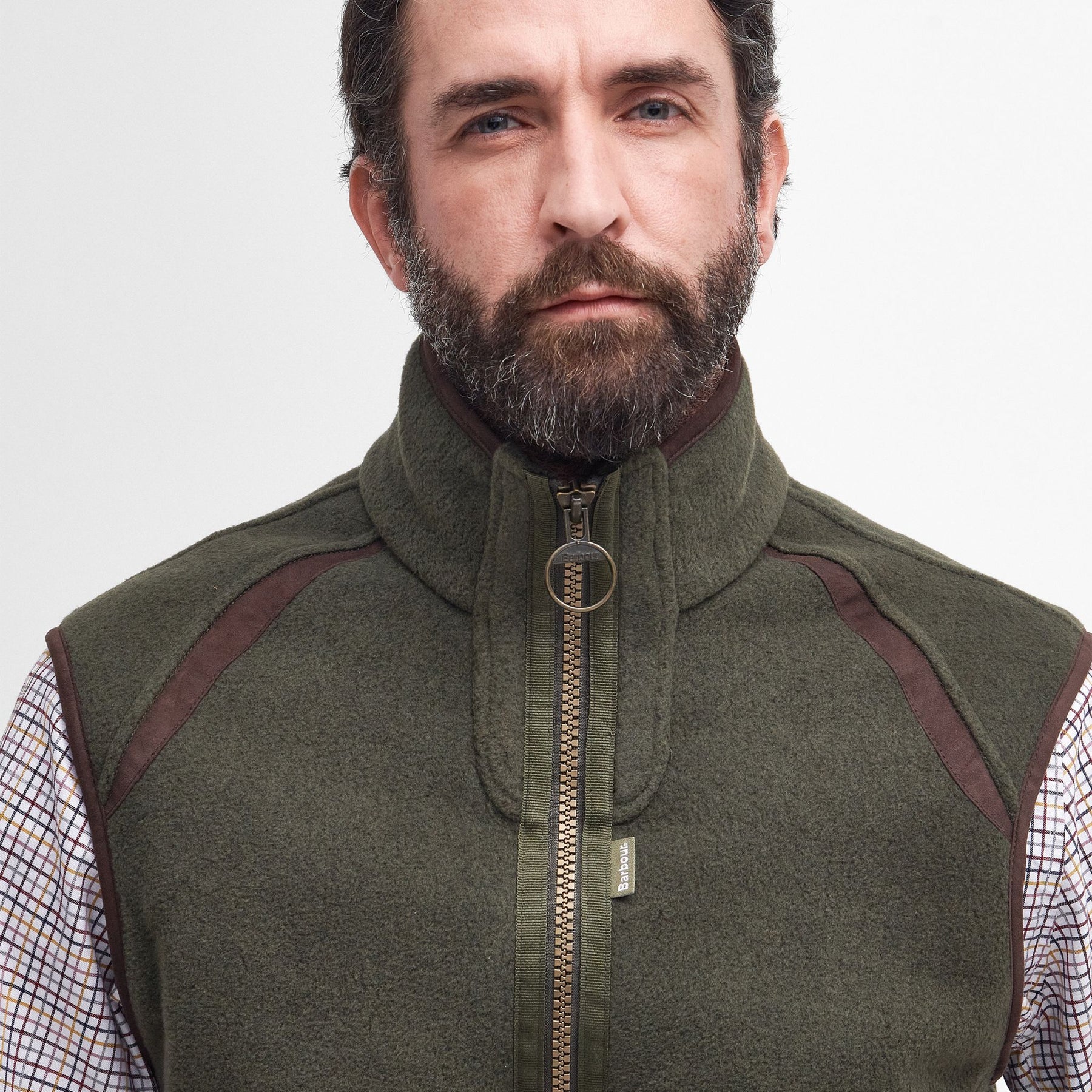 Barbour Men's Langdale Fleece Gilet in Olive