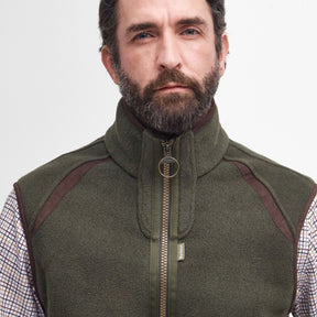 Barbour Men's Langdale Fleece Gilet in Olive
