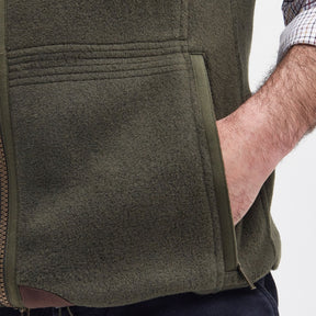 Barbour Men's Langdale Fleece Gilet in Olive