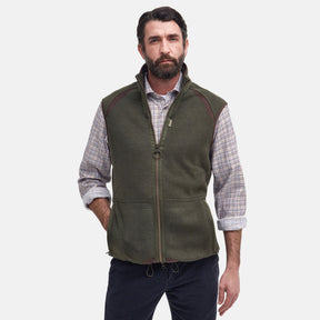 Barbour Men's Langdale Fleece Gilet in Olive