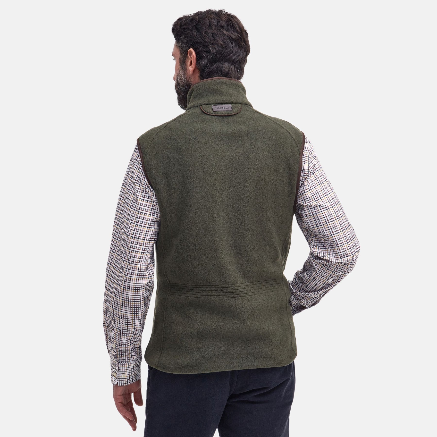 Barbour Men's Langdale Fleece Gilet in Olive