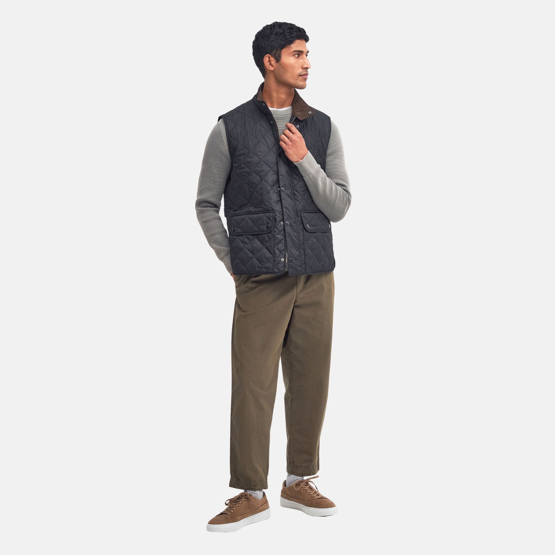 Barbour Men's Lowerdale Gilet in Classic Navy