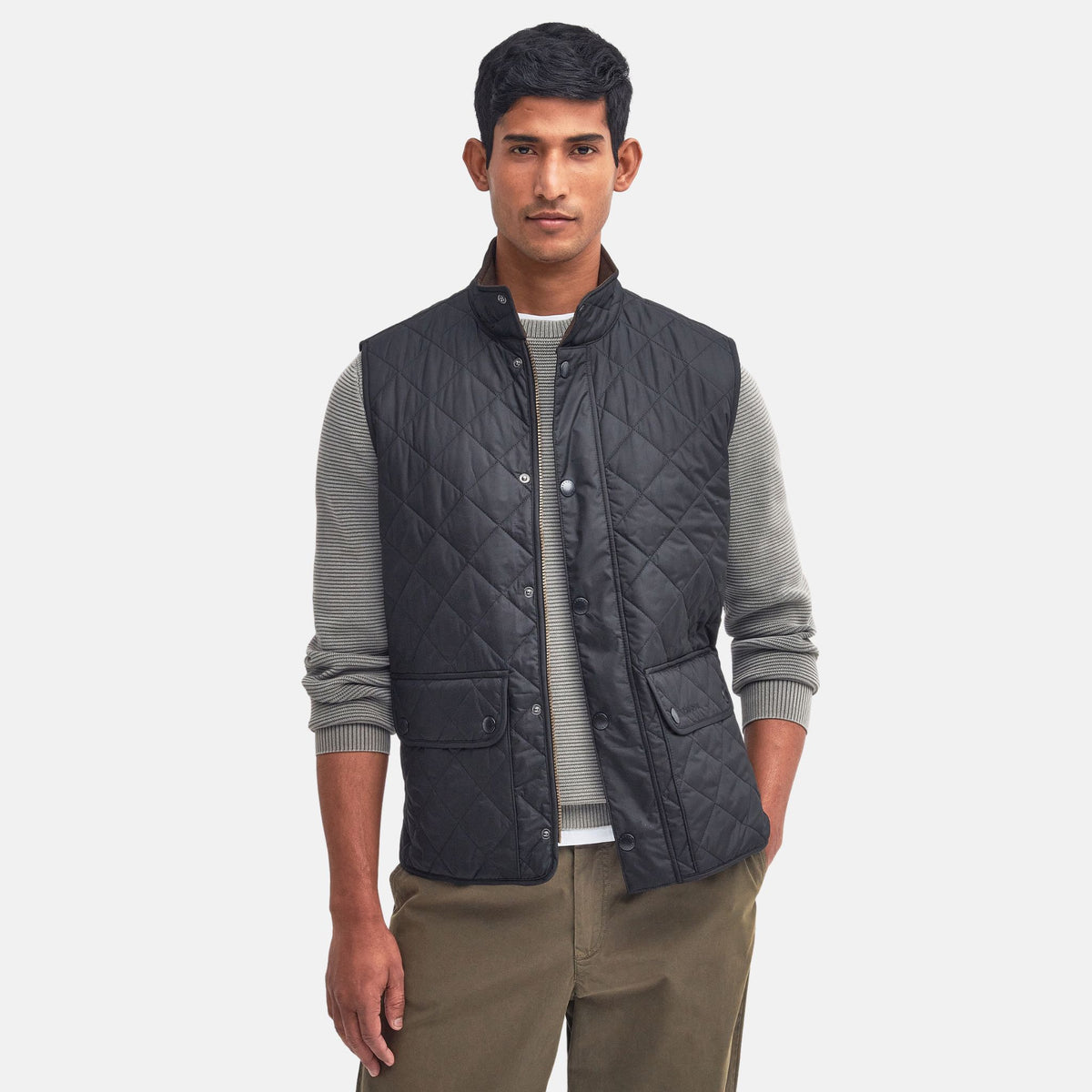 Barbour Men's Lowerdale Gilet in Classic Navy