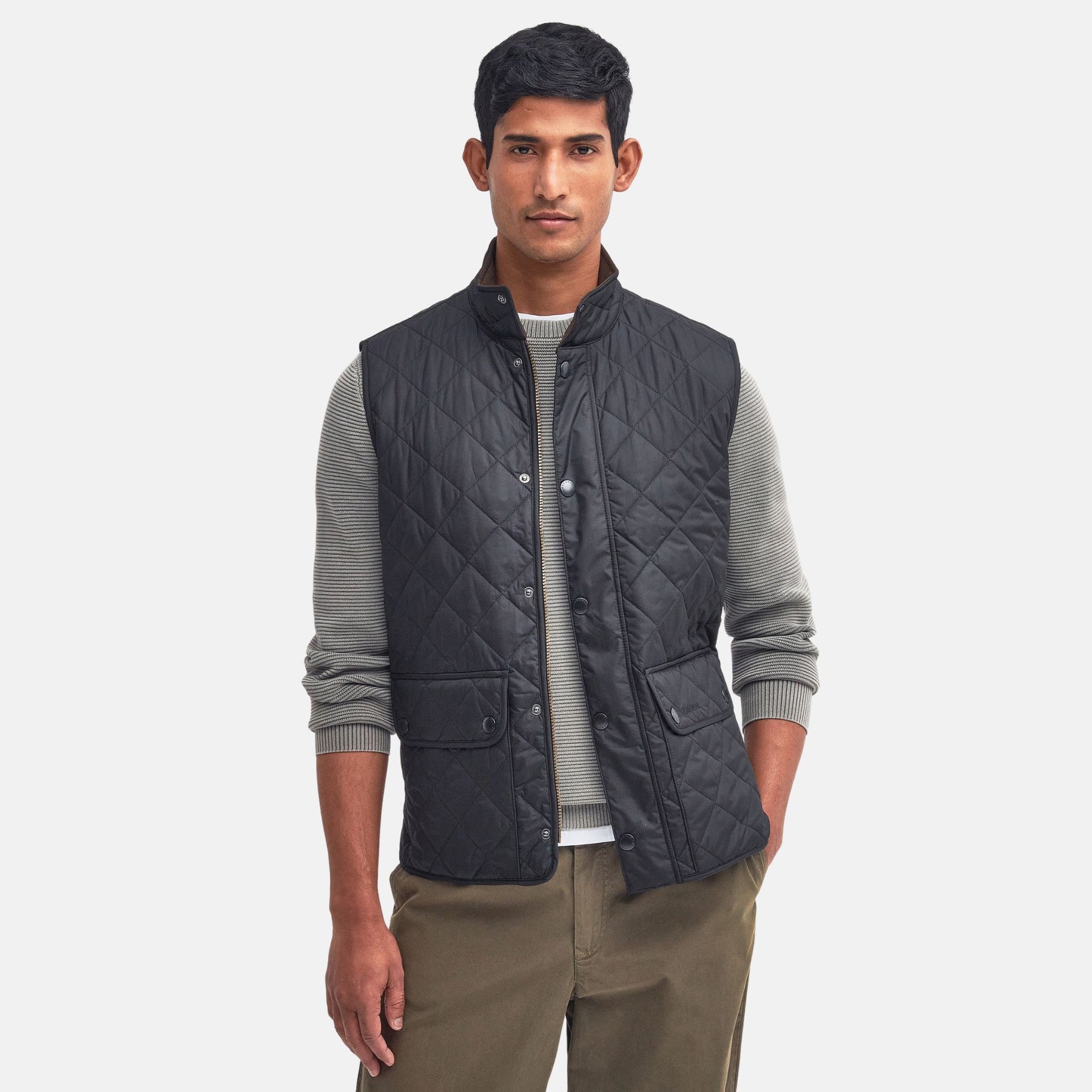 Barbour Men's Lowerdale Gilet in Classic Navy