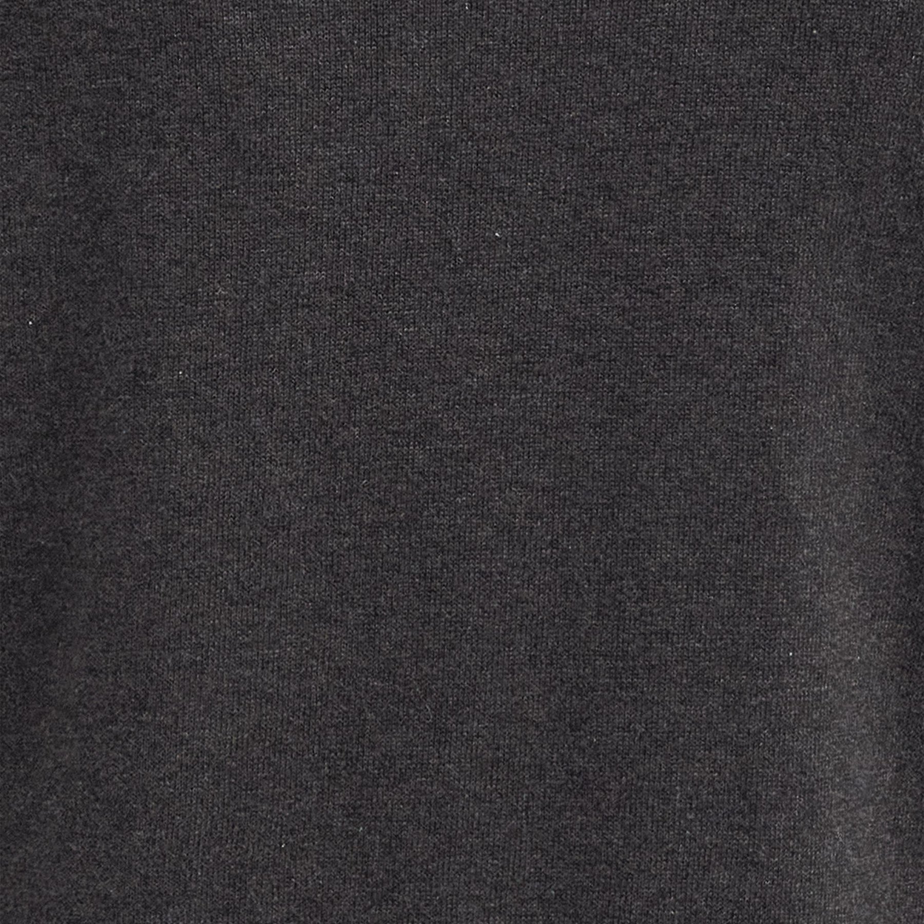 Barbour Men's Pima Cotton Crew Neck Jumper in Charcoal
