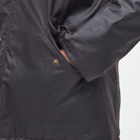 Barbour Men's Prestbury Waxed Jacket in Rustic