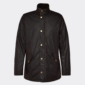 Barbour Men's Prestbury Waxed Jacket in Rustic