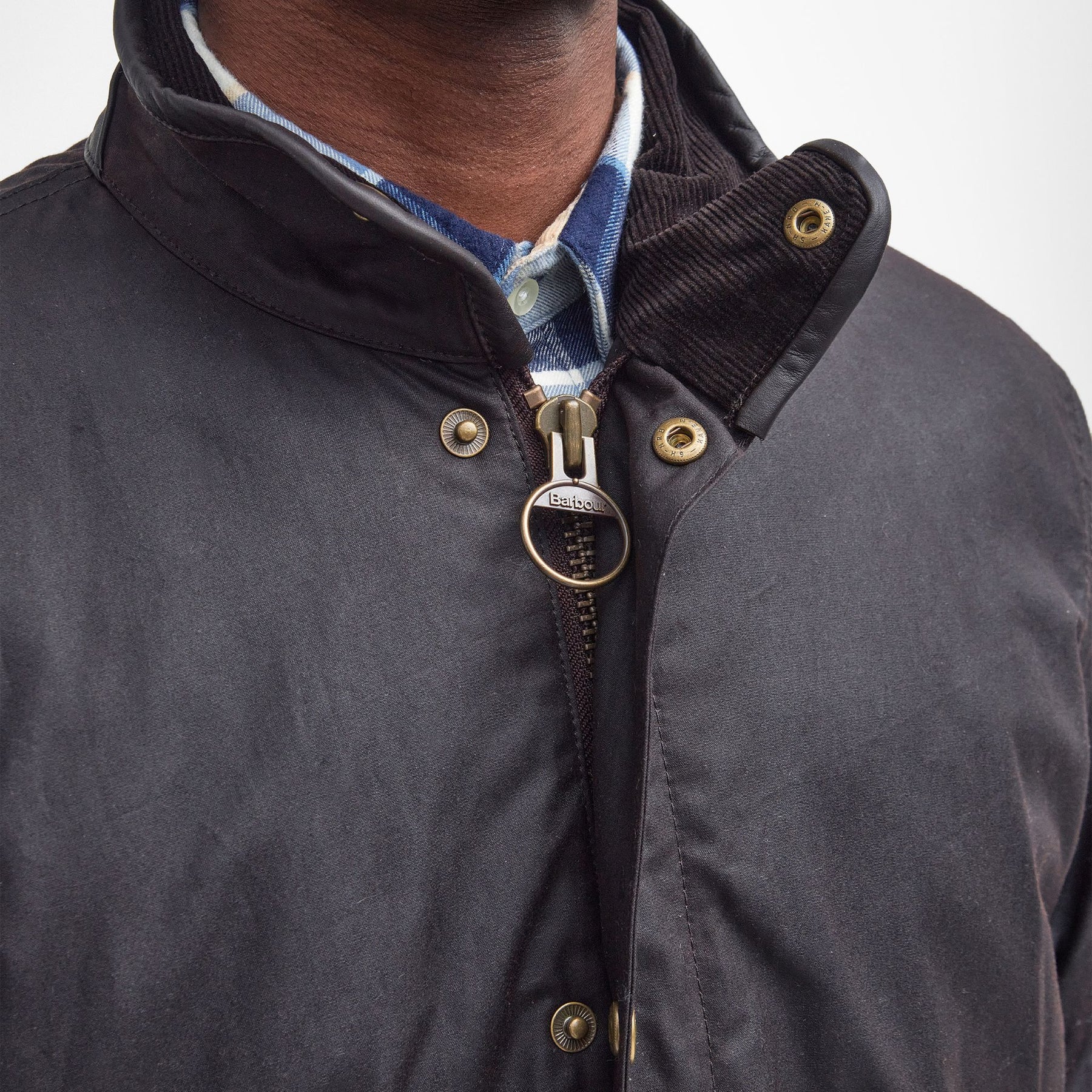 Barbour Men's Prestbury Waxed Jacket in Rustic