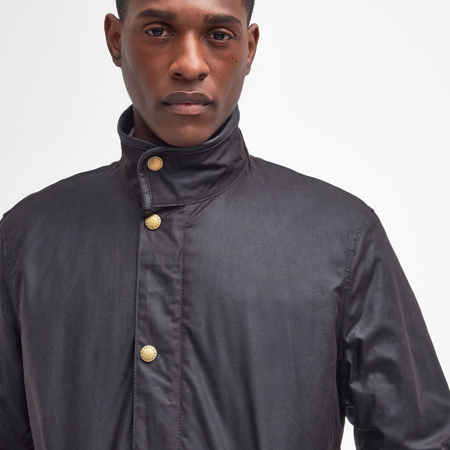 Barbour Men's Prestbury Waxed Jacket in Rustic