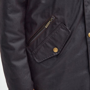 Barbour Men's Prestbury Waxed Jacket in Rustic