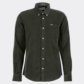 Barbour Men's Ramsey Tailored Fit Shirt in Forest
