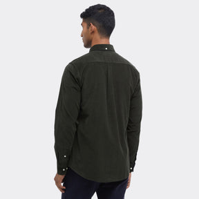 Barbour Men's Ramsey Tailored Fit Shirt in Forest