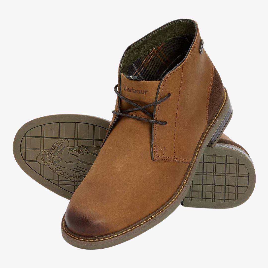 Barbour Men's Readhead Chukka Boots in Timber Tan