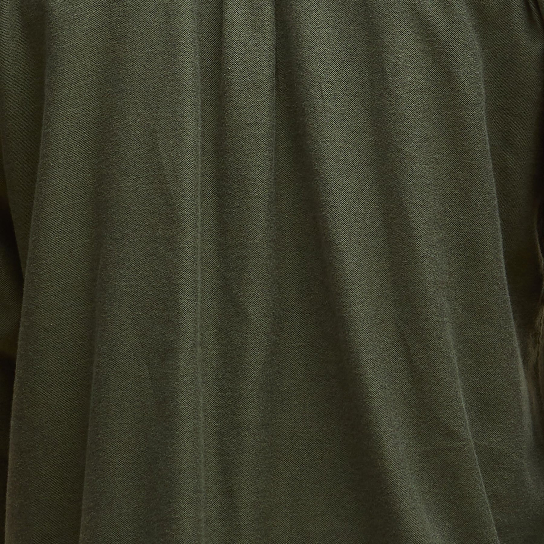 Barbour Men's Sealane Relaxed Long-Sleeved Shirt in Olive