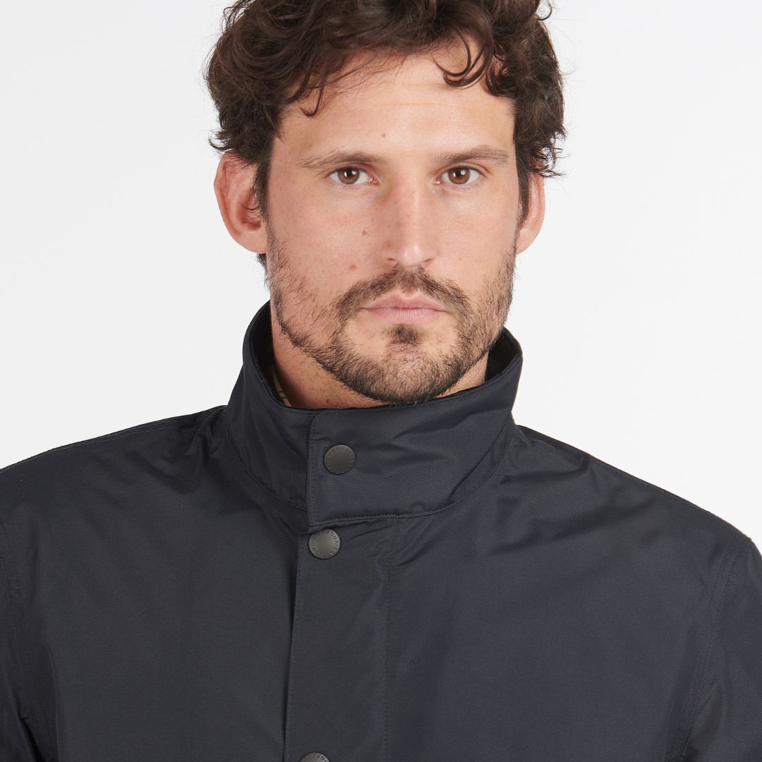 Barbour Men's Spoonbill Waterproof Jacket in Navy