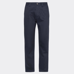 Barbour Men's Suede Sateen Tailored Trousers in Dark Navy