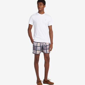 Barbour Men's Tartan Sports T-Shirt in White