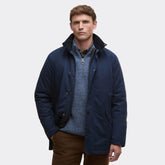 Barbour Men's Winter Spoonbill Waterproof Jacket in Navy