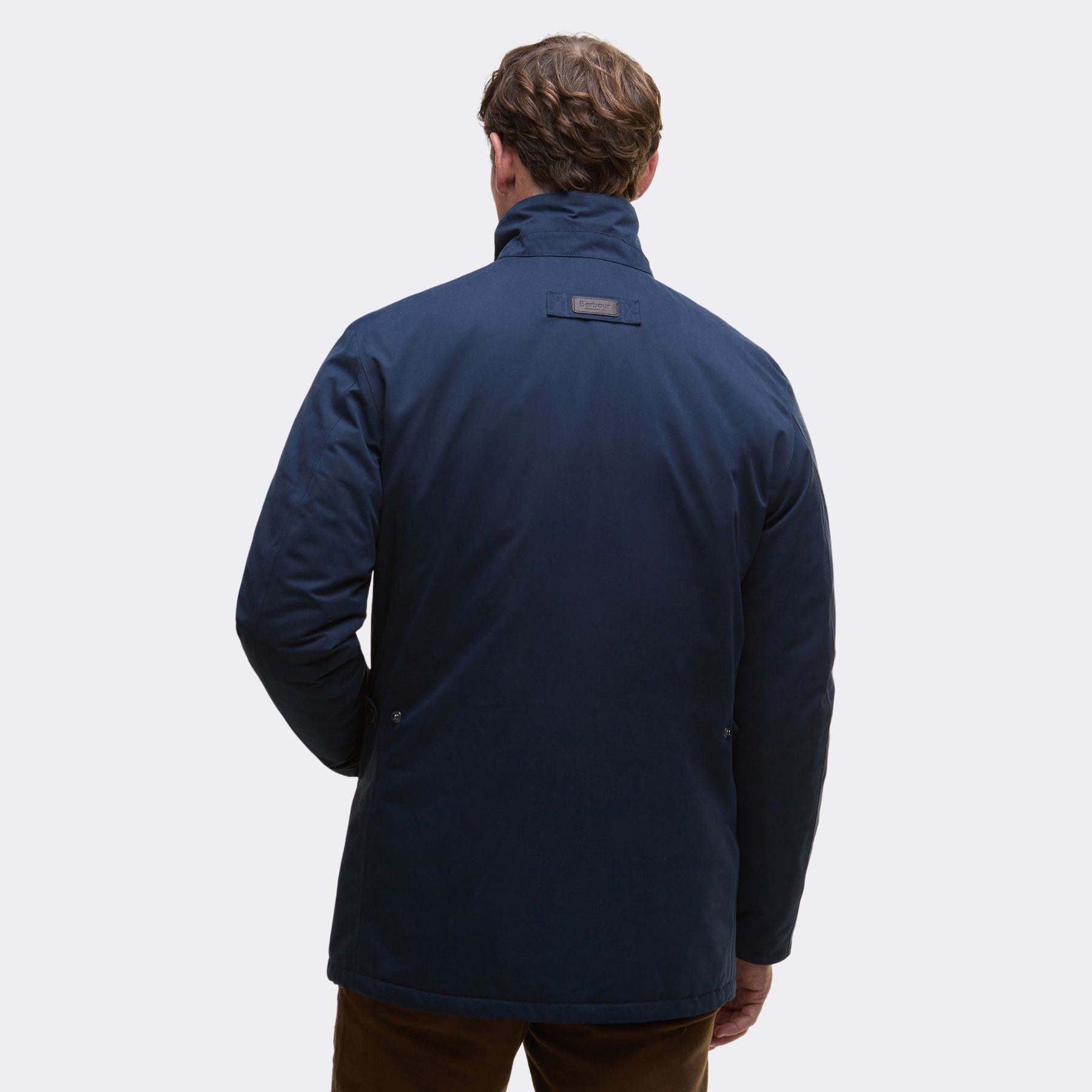 Barbour Men's Winter Spoonbill Waterproof Jacket in Navy